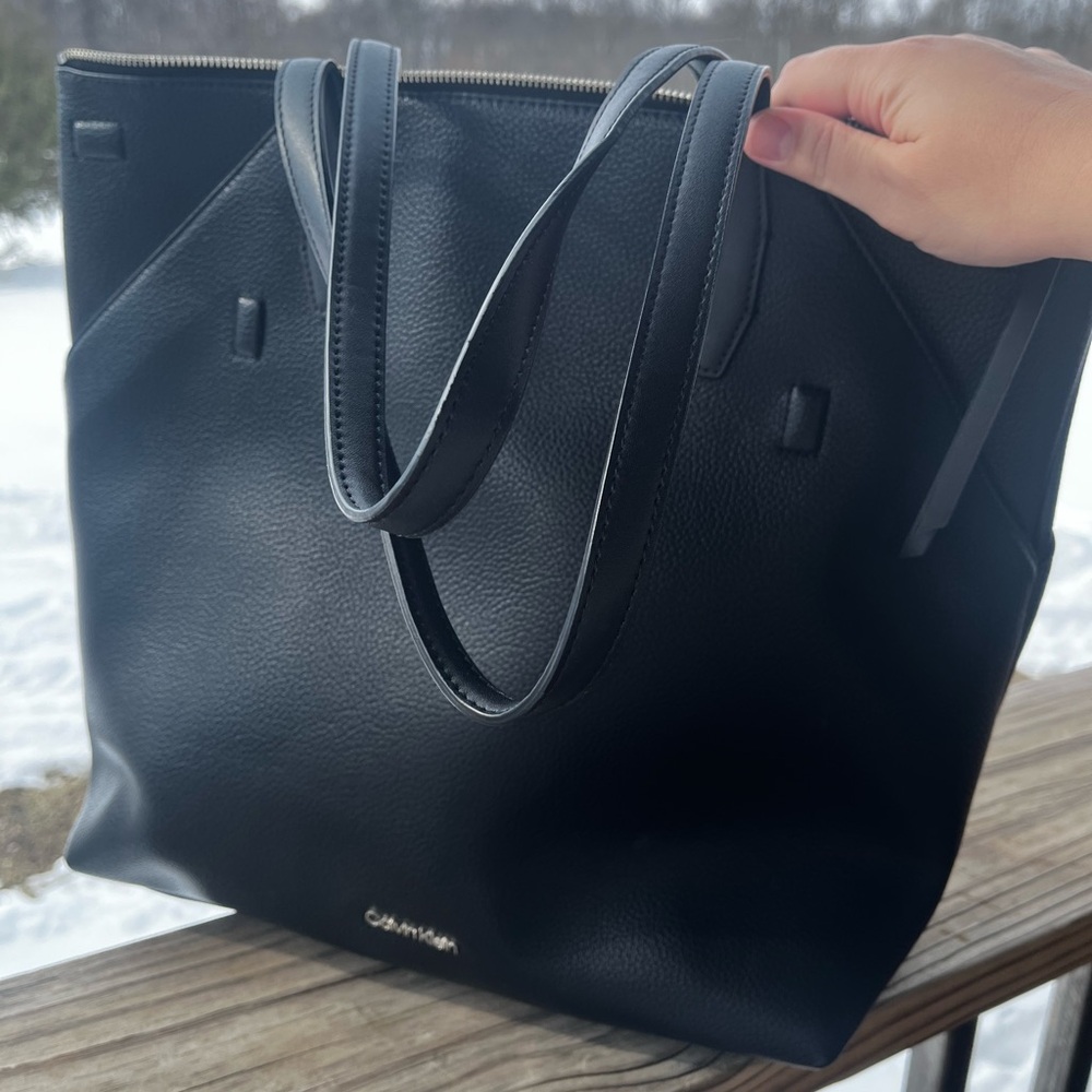 Calvin Klein Black Tote Bag